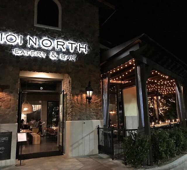 Evenings at 101 North Eatery &amp; Bar 🙌.
